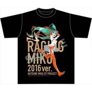 初音ミク レーシングVer.2016 Tシャツ 2 [キャラクターグッズ]