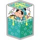 忍たま乱太郎 キャラ箱クッション 福富しんべヱ [W34×H45×D10cm]