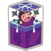 忍たま乱太郎 キャラ箱クッション 浜守一郎 [W34×H45×D10cm]