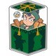 忍たま乱太郎 キャラ箱クッション 食満留三郎 [W34×H45×D10cm]