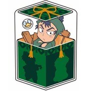 忍たま乱太郎 キャラ箱クッション 食満留三郎 [W34×H45×D10cm]