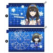 アイドルマスター シンデレラガールズ 鷲沢文香 撥水ポーチ [Ｈ14×W21×D5cm]