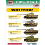 HMDT35011 VI号戦車 ティーガーI 「フェールマン戦隊」 [1/35 ミリタリーデカール]