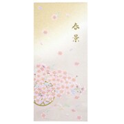 春柄シルク一筆箋(桜かご) SD05013