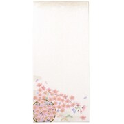 春柄シルク対封筒(桜かご) SD05011