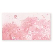 春柄パール一筆箋(桜並木) SL04014