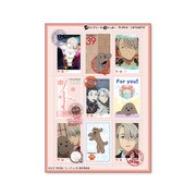 ユーリ！！！ on ICE スタンプシートステッカーヴィクトル・ニキフォロフ(B) [キャラクターグッズ]