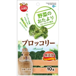 野菜のおたより ブロッコリー 10g [小動物用フード・おやつ]
