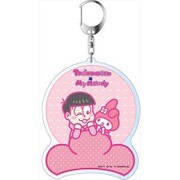 おそ松さん×Sanrio デカキーホルダー トド松×マイメロディ B [キャラクターグッズ]