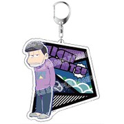 おそ松さん アクリルキーホルダー パジャ松ver. (一松) [キャラクターグッズ]