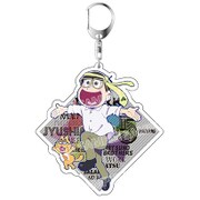 おそ松さん アクリルキーホルダー サラリー松ver. (十四松) [キャラクターグッズ]