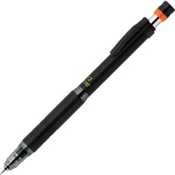 シャープペン 芯が折れないシャープペンシル デルガード タイプLX 0.3mm ノック式 金属グリップ 本体色：ブラック P-MAS86-BK