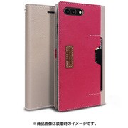 OB_I7PCSGLK3_PK [K3ウォレット for iPhone 7 Plus Mud Gray Rose Pink]