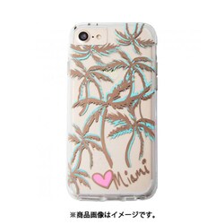 CM035282 [ネイキッドタフ iPhone 7 マイアミ パーム プリント]