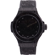 ビッグバン ブロイダリー オールブラックスカル SS/黒PVD 200本限定 並行輸入品 343.SV.6510.NR0800