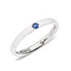 Lucciole（ルッチョレ） INCANTESIMI BY MILANO リング 0.04ct ブルーサファイア ホワイトゴールド A.A002/O9/ZF