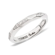 MILANO(ミラノ) RIFLESSO リング ダイヤモンド ホワイトゴールド A.B509PB9