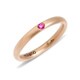 Lucciole（ルッチョレ）  INCANTESIMI BY MILANO リング 0.04ct ピンクサファイア ローズゴールド A002SO7/ZR