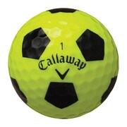 CHROME SOFT TRUVIS（クロム ソフト トゥルービス） ボール 2016 3BB YE-BK [ゴルフボール イエロー/ブラック 3球入り]