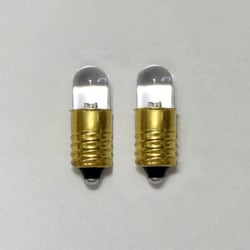 LK-8WH2-1.5V [エレキット 超高輝度電球型LED（白色・8mm・1.5V用） 2個入り]