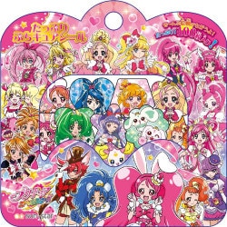 プリキュア 非売品缶バッジ ステッカー グッズ　ドリーム ミルキー 他 プリキュア 非売品缶バッジ ステッカー グッズ ドリーム ミルキー 他