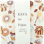 ふきん Kaya no Fukin ドーナッツ ブルー TYK-N520
