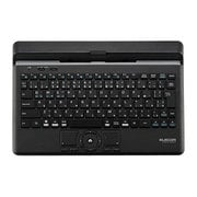 Bluetooth キーボード スタンド付 マルチペアリング対応 トラックボール搭載 ブラック TK-DCP03BK