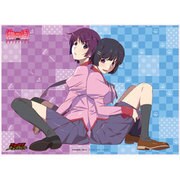 TCG万能プレイマット 物語シリーズ セカンドシーズン ひたぎ＆翼 [トレーディングカード用品]
