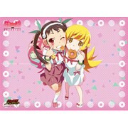 TCG万能プレイマット 物語シリーズ セカンドシーズン 真宵＆忍 [トレーディングカード用品]