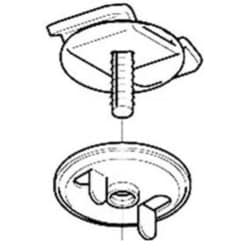 DK1-6-02P [レースウェイ開口下向き用器具取付金具]