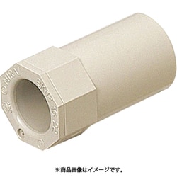 2K-16J10 [2号コネクタ 適合管VE16 適合ノックアウト径φ27･22/25用 ベージュ 10個]