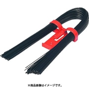 CB-2B [CDバインド CD管･PF菅用結束線 φ0.9×650mm 黒 100本入1袋]