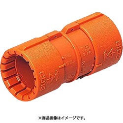 CDC-16G10 [CD管用 カップリング Gタイプ 適合CD管16 オレンジ 10個]