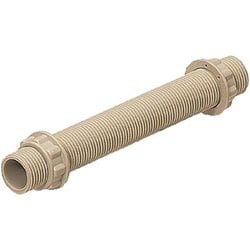 CDP-22 [前ネジパイプ 自己消化性樹脂製 ネジ全長160mm 取付穴径φ27 1個]