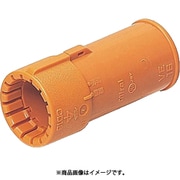 CDVE-14G10 [CD管用 コンビネーションカップリング Gタイプ CD管14⇔VE菅14 オレンジ 10個]