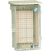 CWB-1AJ [ウオルボックス 透明蓋屋根付IPX3 タテ型 30AF×1 ベージュ色]