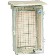 CWB-2AJ [ウオルボックス 透明蓋屋根付IPX3 タテ型 ベージュ]