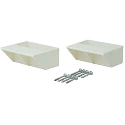 オフホワイト ラブリコ 2×4 棚受シングル