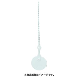 KFY-20W [ワンタッチカラーエフ プラスチック製･線名札 丸形φ20結束部長さ100mm 白 20枚入1袋]