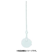 KFY-25W [ワンタッチカラーエフ プラスチック製･線名札 丸形φ25結束部長さ100mm 白 20枚入1袋]