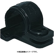 KT-14-10P [SV片サドル SVケーブル･TLフレキ･電線管･同軸ケーブル用 適合径φ18～φ20 黒 10個]