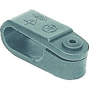 KT-L10P [VV-F片サドル プラスチック製 スクリュー釘付 適合2.6×3C･1.6×2C/2本並列 10個]