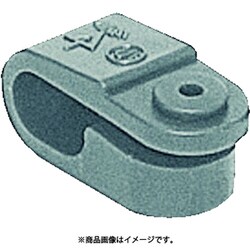 KT-S100 [VV-F片サドル プラスチック製 スクリュー釘付 適合1.6×2C･2.0×2C 100個]