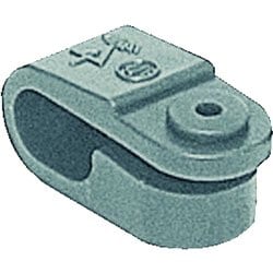 KT-S10P [VV-F片サドル プラスチック製 スクリュー釘付 適合1.6×2C･2.0×2C 10個]