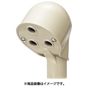 MEC-16J [ビニル電線管付属品エントランスキャップ 適合VE菅16 ベージュ]