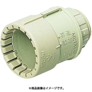 MFSK-22G10 [PF菅用コネクタ Gタイプ 適合PF菅22適合ノック径φ27 ベージュ 10個]