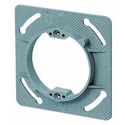 OF-11P [プラスチック製塗代カバー中形四角用 丸型 丸孔カバー 塗代付 1個]