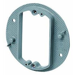 OF-12M [プラスチック製塗代カバー 八角用 小判型 スイッチカバー1個用 塗代付 1個]