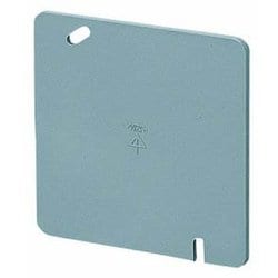 OF-12P-M [プラスチック製塗代カバー中形四角用 ブランク/ブランクカバー 平 1個]