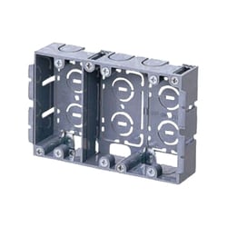 SBP-3W [パネルボックス あと付けはさみボックス 壁厚2～25mm迄]